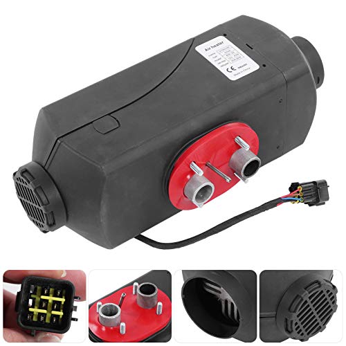 Aquecedor de ar, dispositivo de aquecimento de estacionamento automático preto 2KW 12V universal par