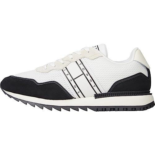 Tommy Jeans Zapatillas Hombre Runner Mix Material EM0EM01167 (Numeric_45)