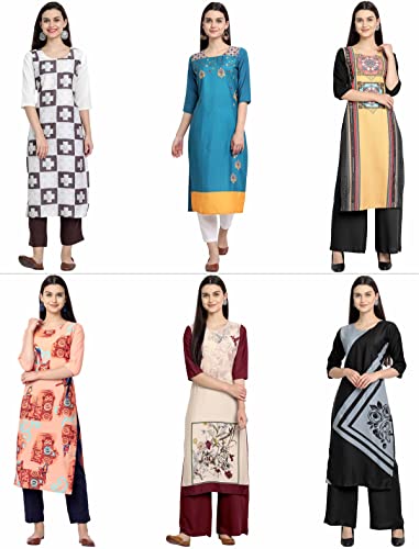 Image of Women's Crepe Straight Kurta