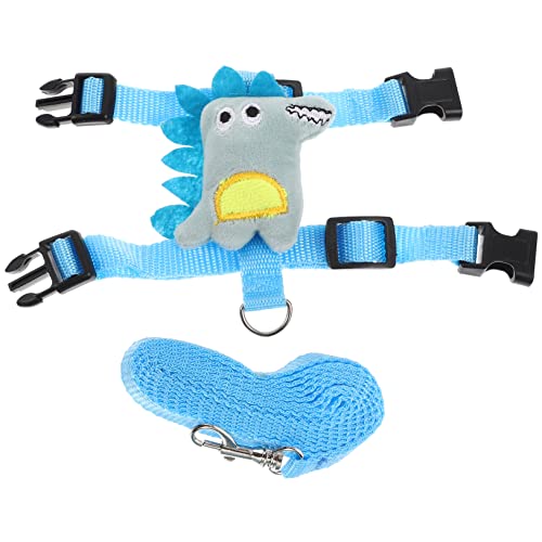 HOLIDYOYO Summer Rabbit Costume Bunny Supplies Small Pet Traction Rope Rabbit Harness Set Long Leash for Comfortable Movement