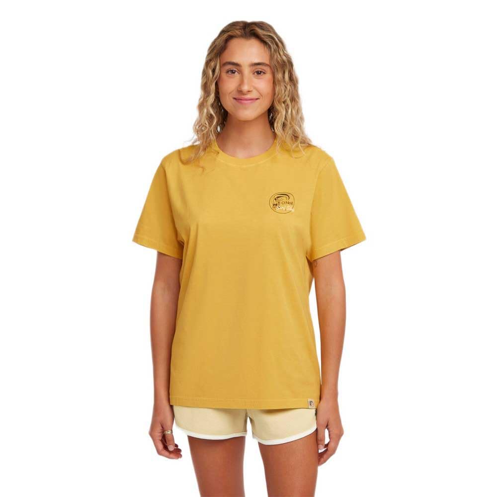 O'neill Yellow O'riginals Vintage Graphic T-Shirt - Woman - Size L