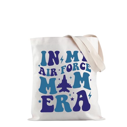 Bolsa tote Air Force Mom ligera y elegante miniatura 1