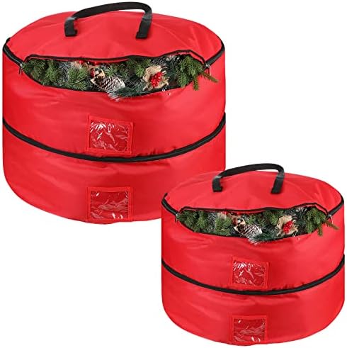 Tiny Tim Totes Premium Holiday Christmas Wreath Storage Bag 36" Wreaths Tiny Tim Totes Premium Holiday Christmas Wreath Storage Bag 36" Wreaths