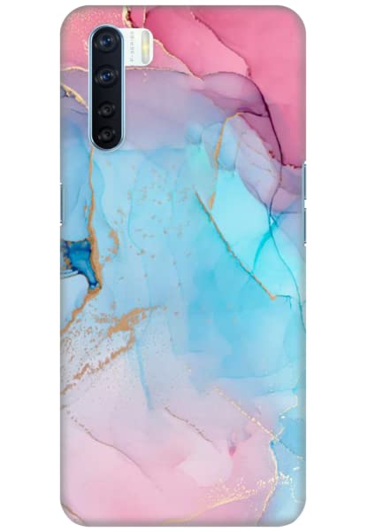 COBERTA Printed Back Cover for OPPO F15 Back Cover Case - Pink Blue Colorful Marble Design (B0B2QRVWHV) Amazon Price History, Amazon Price Tracker
