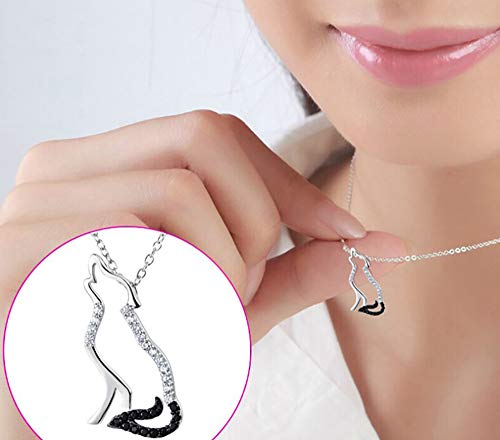 MixiuEuro - Set di collana e orecchini a forma di