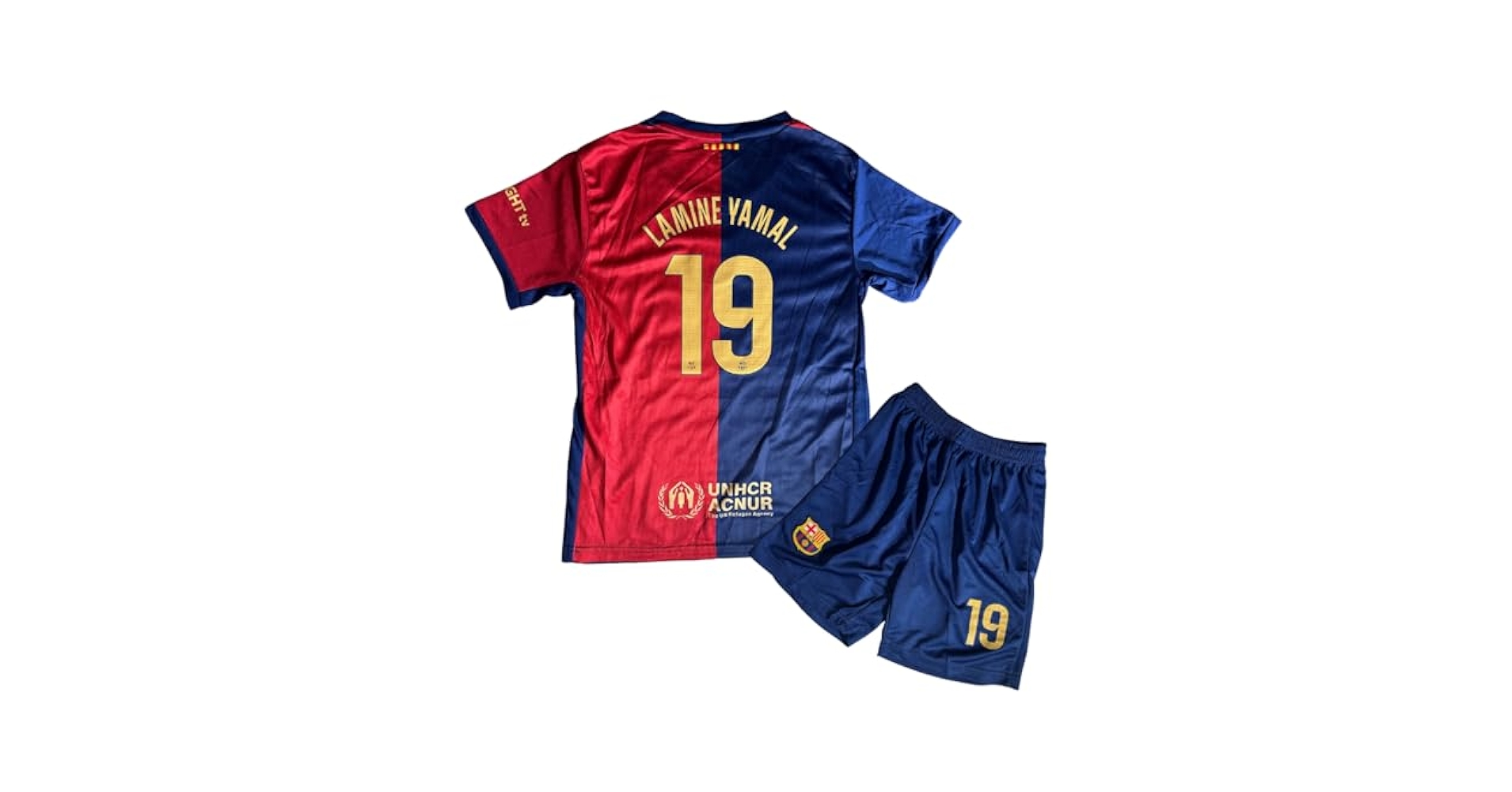 FCバルセロナ LAMINE YAMAL 19番ジャージ，サイズ L FCバルセロナ LAMINE YAMAL 19番ジャージLサイズ - メルカリ