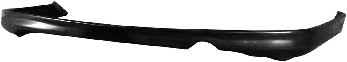 Rear Bumper Lip Compatible with 1999-2000 Honda Civic, T-R Style Black PU Lower Splitter, Spoiler Air Dam Chin Valance Diffuser