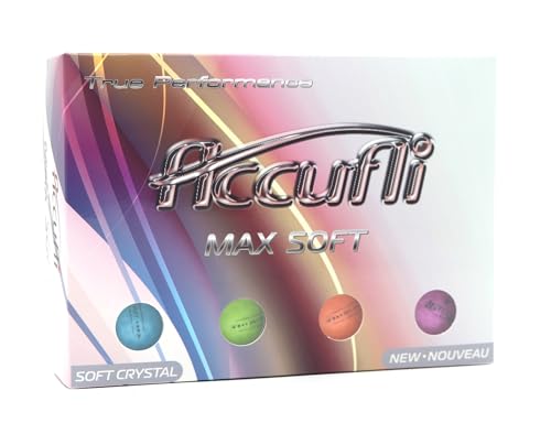 Image of ACCUFLI Max Soft Crystal Golf Balls