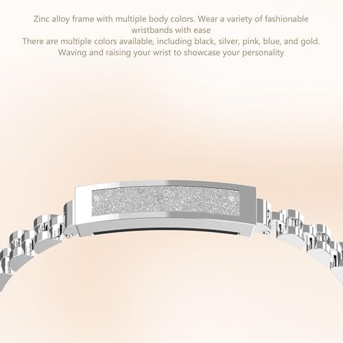 VBESTLIFE Smart Bracelet, Fitness Tracker Heart Rate Monitor Sleep Tracking, Remote Photo Control, Multiple Sport Modes, for Women Ladies