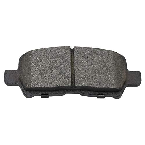 Image of TRQ Rear Brake Pad and Rotor Set Semi Metallic Coated Rotors Calipers Compatible with 2004 Pontiac Grand Prix