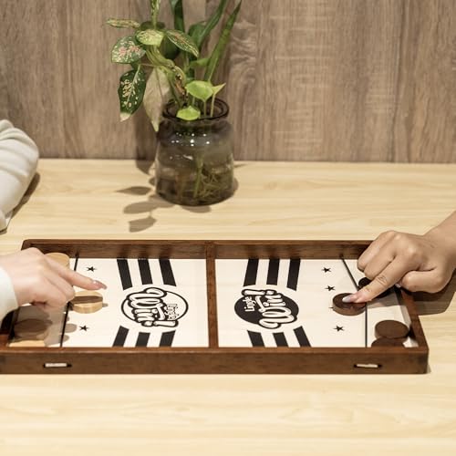 Juego de Mesa Sling Puck de Madera 16.5 Pulgadas miniatura 4