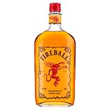 Fireball Cinnamon Whisky Liqueur, Canadian Whisky With Real Cinnamon, 33% ABV, 70cl, America's #1 Shot Brand, Best Served Cold, Spicy Flavour, Ideal for Shots, Mixed Drinks and Cocktails