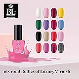BL Color Play - 16 Colour Nail Polish Set for Women - Outstanding Radiant Nail Varnish Sets for Women - Quick Dry & Non Gel Nail Polish - Image 3