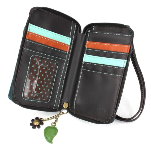 Image of CHALA Wallet Crossbody Cell Phone Purse - Women Faux Leather Multicolor Handbag with Adjustable Strap