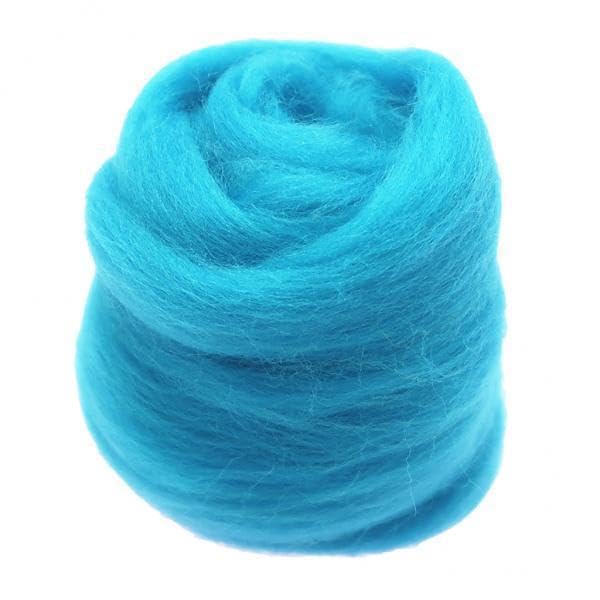 LOOM TREE® 5x10g Handmade Wool Top Fibre Roving for Needle Felting Materials Blue | Needlecrafts & Yarn | Spinning & Felting | Roving Wool & Fibers-picture-28