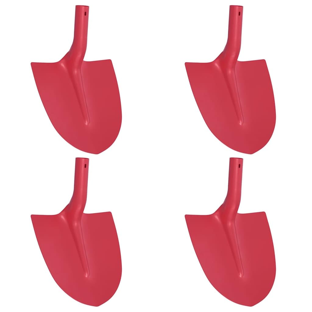 Tête de Pelle Résistante à l'Abrasion en Acier Enduit Anticorrosion 4 Pcs