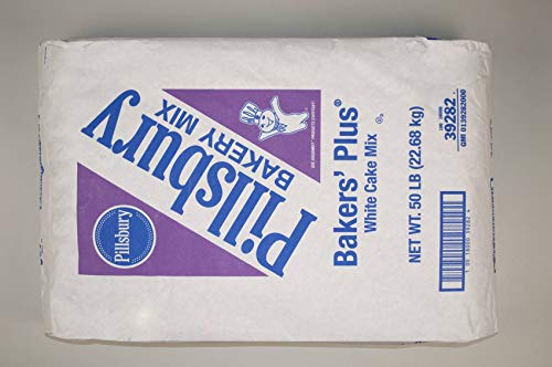 Mix Bakers Plus White Cake 50 Pound