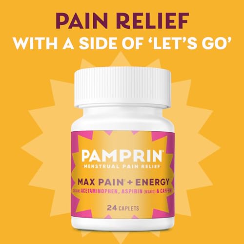 image for Pamprin Maximum Strength Max Pain and Energy Formula, Menstrual Period