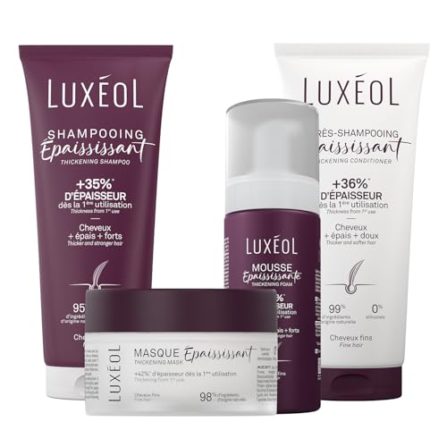 Luxéol Protocole Cheveux Décolorés : Retrouvez du Volume au Quotidien après la Douche