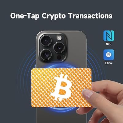 Ellipal X Card Bitcoin Custom Edition Air Gapped Crypto Cold Wallet( with Starter Accessory Kit)