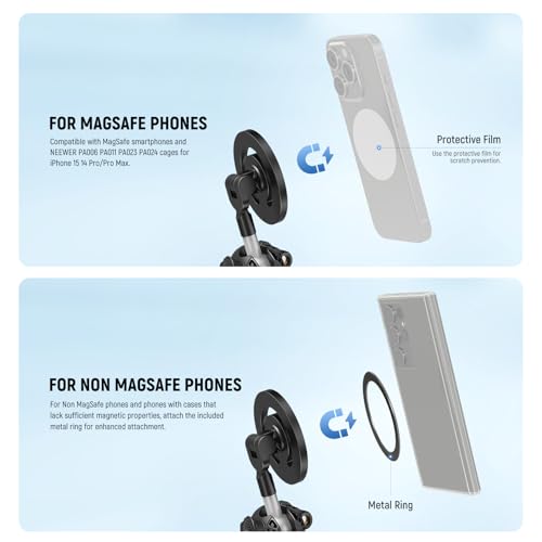 Trépied magnétique flexible pour iPhone Neewer TP33