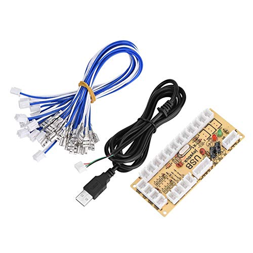 Monland Zero Delay USB Encoder Arcade DIy Kit PC una Joystick para MAMe y Stick Control