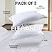 Utopia Bedding King Pillow Cases - 2 Pack - Envelope Closure - Soft Brushed Microfiber Fabric - Shrinkage and Fade Resistant Pillow Covers King Size 20 X 40 Inches (King, White)