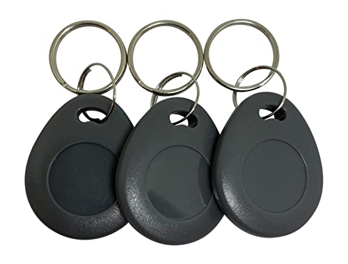 image for INTELLid 50 Grey Thick 26 Bit Proximity Key Fobs Weigand Prox Keyfobs 