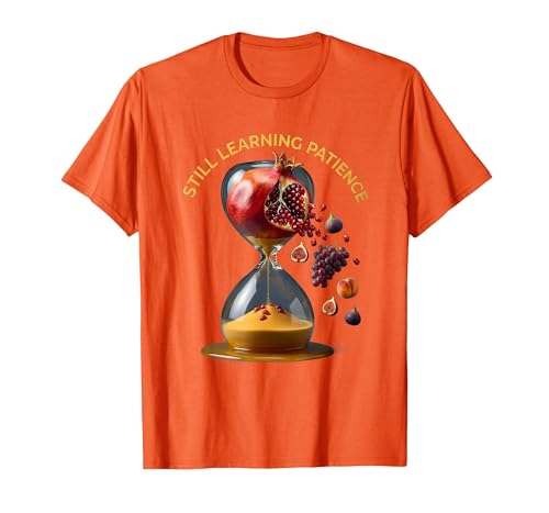 Still Learning Patience Fruit of the Spirit Design T-Shirt, Men,