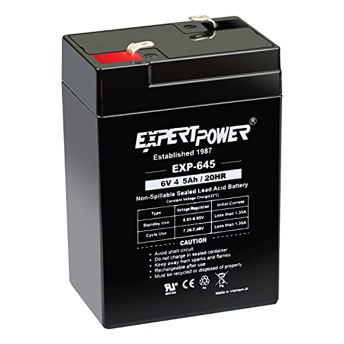 ExpertPower 6 Volt 4.5 Amp Rechargeable Battery (EXP645) #1