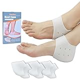 【Comodidad Todo El Día & Reutilizable】: Talonera silicona proporcionar protección para los pies, reduce la fricción y la absorción de impactos. Nuestro calcetines silicona se puede usar cómodamente con zapatillas, zapatos de vestir, tacones altos y botas de trabajo en la vida diaria. Incluso el uso de calcetines se vuelve no es obvio. Si el protector de talones silicona se ensucia, solo lavar con agua tibia y jabón. Nota: No es para personas alérgicas al gel.