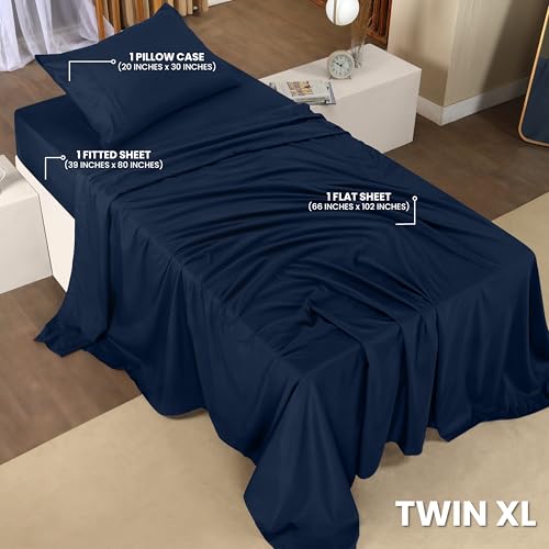 image for Utopia Bedding Twin XL Sheet Set – 3 Piece Bed Sheets for Twin XL Si