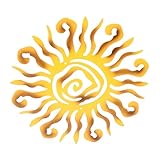Photo Gallery stobaza 1pezzi ciondolo forma sole in decorazione da parete in per interni ed esterni design unico accessorio per arredamento Photo Gallery stobaza 1pezzi ciondolo forma sole in decorazione da parete in per interni ed esterni design unico accessorio per arredamento