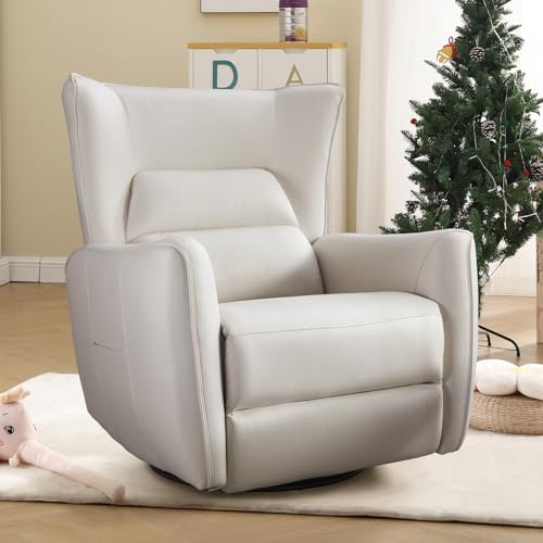 Amazon.com: HAOMARKETS Oversized Power Rocker Swivel Recliner ...