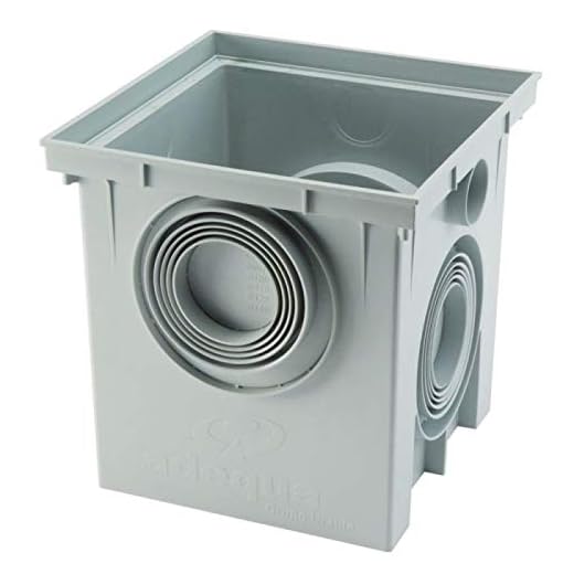 ARQUETA Y TAPA DE POLIETILENO DE 20X20