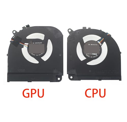 Ventilador CPU GPU Gigabyte Aorus 15 BSF 9MF X5LF repuesto refrigeración 12V 4 pines 5