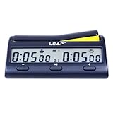  Pendule d’Échecs Leap KK9909 – Homologuée Fide – Modes Blitz/Rapide/Classique, Incrément & Délai, Grand Écran LCD, Idéale Clubs, Écoles et Tournois