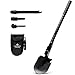 The Friendly Swede Survival Folding Shovel Multitool - with Fire Starter, Saw, Knife, Pickaxe, Glass Breaker, Whistle and more