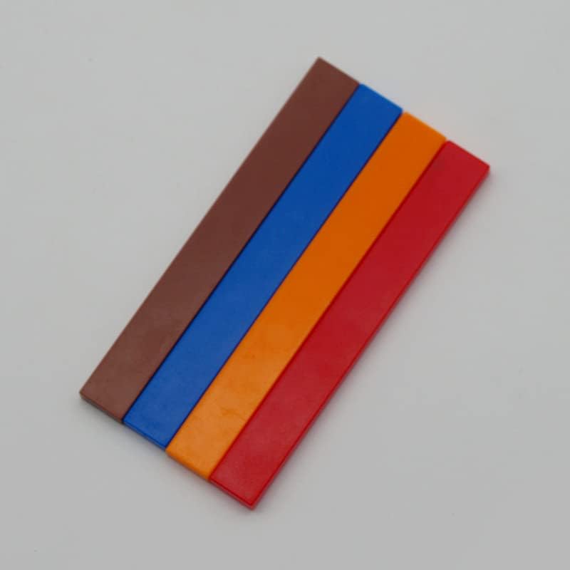 Miniatura 4 de Azulejos de construcción clásicos, azulejos blancos de 1 x 8, 100 piezas, compatibles con piezas y piezas Lego 4162 (color blanco)