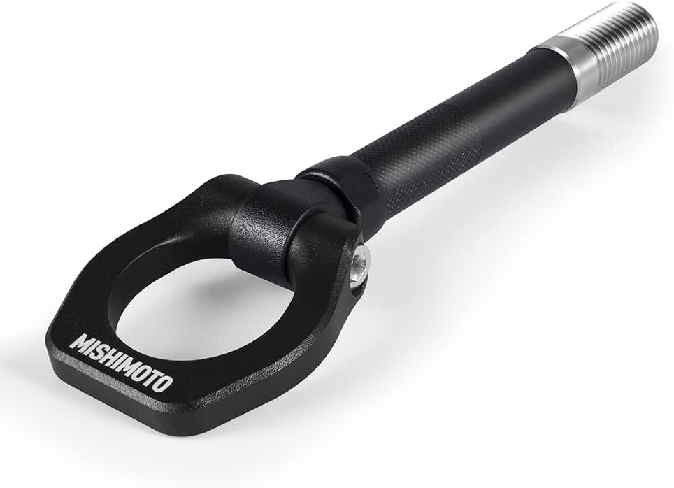 Mishimoto Racing Tow Hook, Compatible with Toyota GR Corolla 2023+, Black