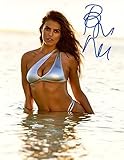 BROOKS NADER SIGNED 8x10 PHOTO SPORTS ILLUSTRATED SWIMSUIT MODEL BECKETT BAS