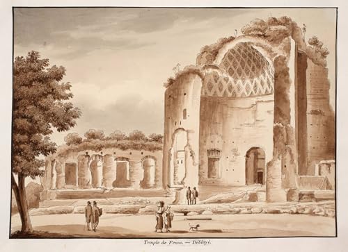 Image sur toile impression tableaux peinture sur toile temple de Vénus 60x90