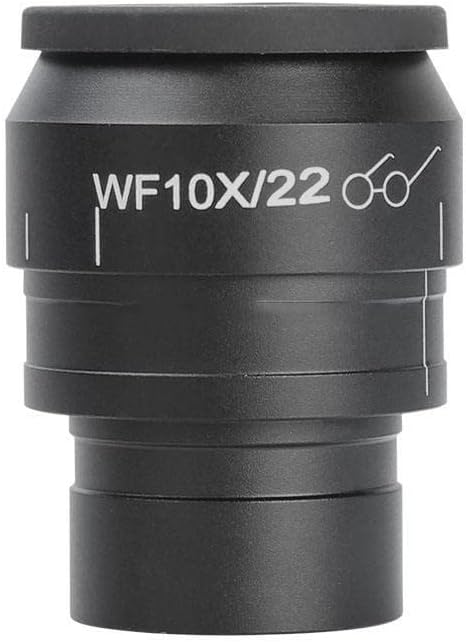 Microscope Accessories Kit WF10X/22MM Wide Field Eyepiece of Industrial Stereo Microscope Eyepiece 22mm Microscope Slides