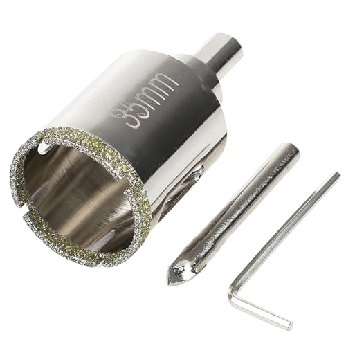 Trépan Diamant 35mm Carrelage Scie Cloche Verre, Céramique, Pierre Microcristalline, Granit