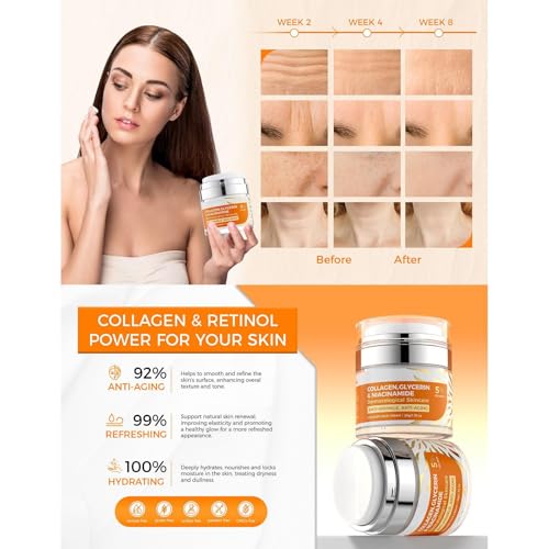 Crema reafirmante facial e hidratante nutritiva para el cuidado del rostro diario 7