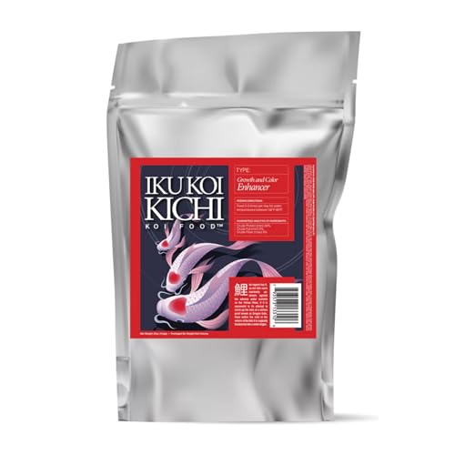Iku Koi Kichi Color Enhancer Koi Fish Food, 20-Pound