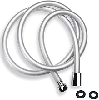 ZOTTI PVC Shower Hose 1m  Strong Replacement Shower Hose  Leakproof and Anti-Burst  Universal Fitting  Easy Replacement