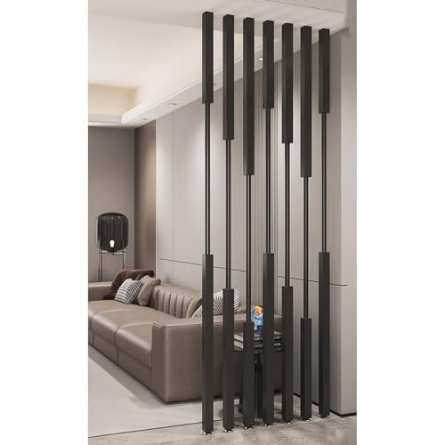 Room Divider Columns Living Room 7pcs Room Separation Deviders Post/Privacy