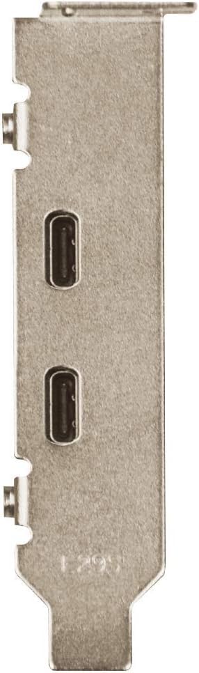 USB3.2 Gen2 (10Gbps) Type-C&times;2 インターフェース カード (PCI-Express x4 接続) ASM