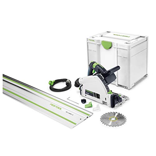 Festool TS 55 RQ-PLUS-FS Tauchsäge 1050 W 160 mm + Führungsschiene + SYS3 576014 - Nachfolger von 712634